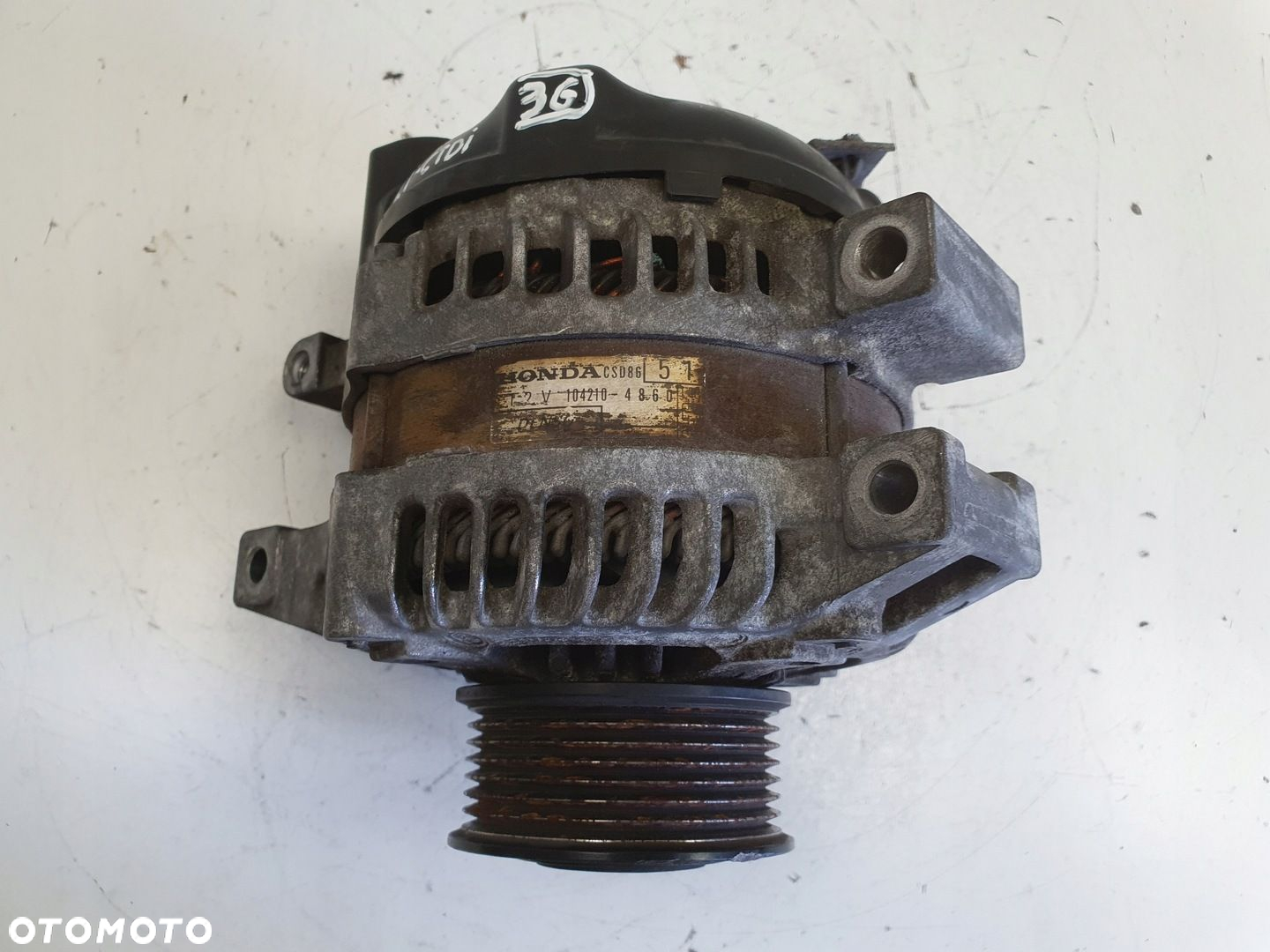 Honda Civic VIII 2.2 iCDTI ALTERNATOR denso 104210-4860 - 3