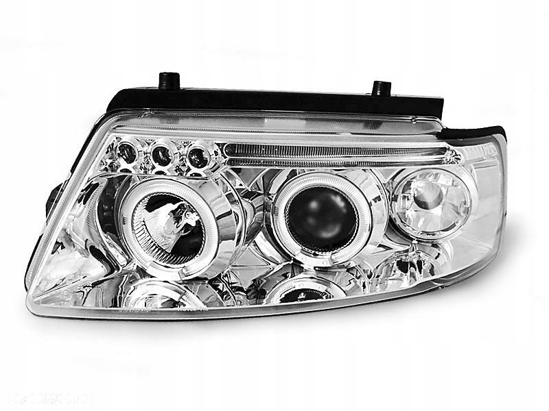 LAMPY VW PASSAT B5 3B 96-00 RINGI CHROM TUNING - 1