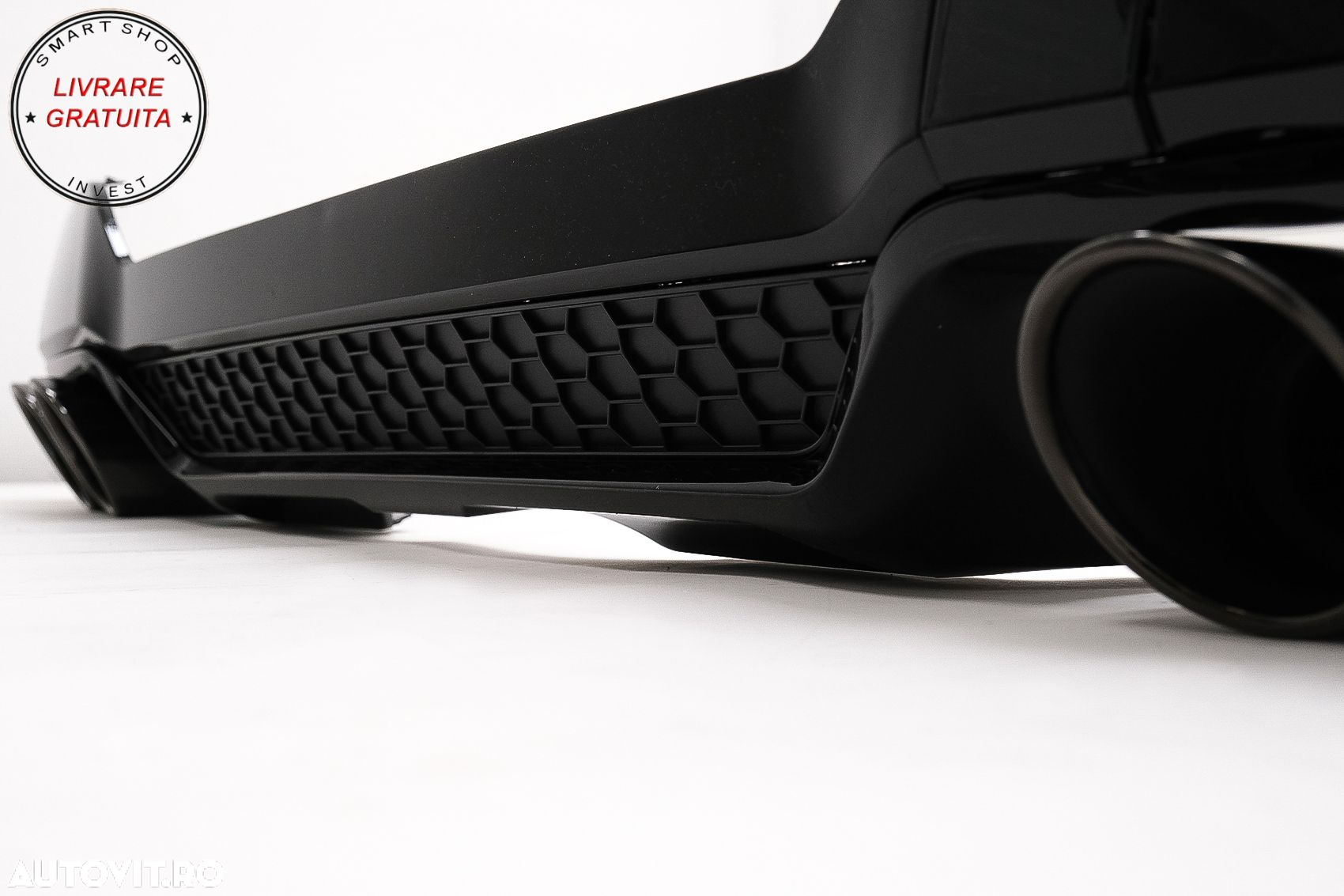 Difuzor Bara Spate Evacuare Dubla cu Ornamente evacuare BMW X3 G01 LCI M-Sport (20- livrare gratuita - 6