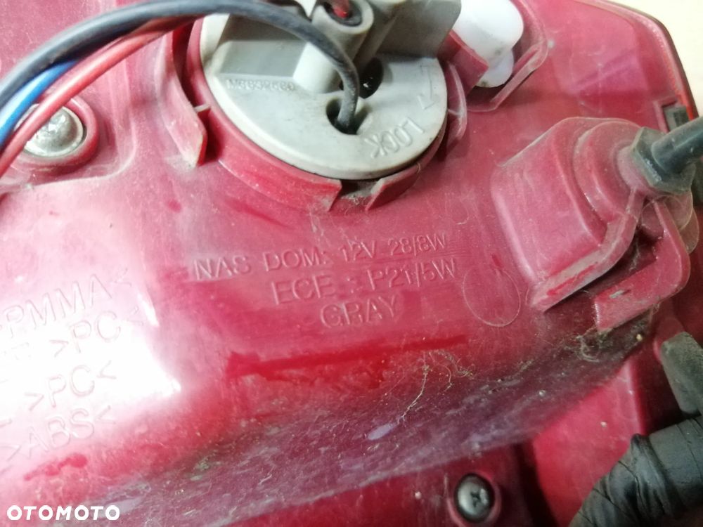 Chevrolet Aveo T250 HB 5D lampy tylne komplet EU - 10