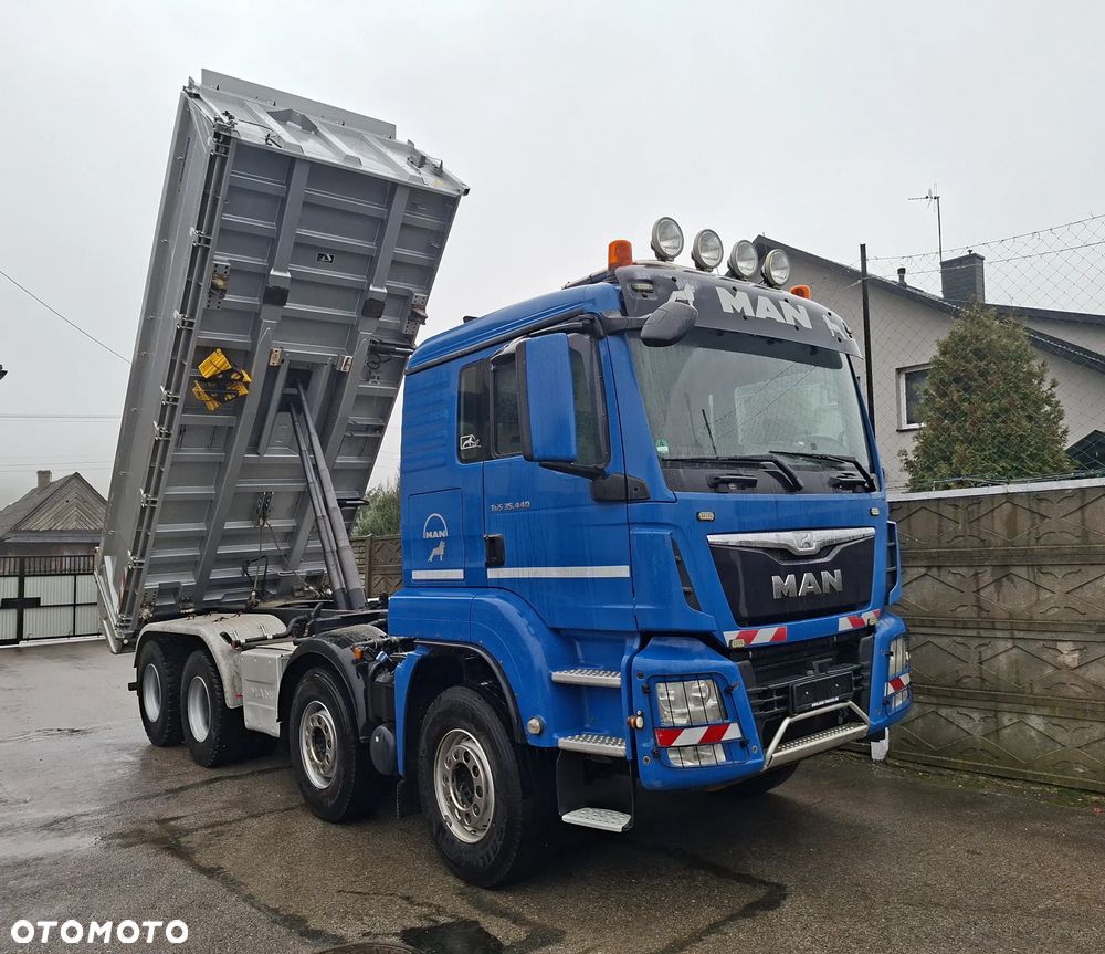 MAN TGS 35.440 kiper 8x4 - 12