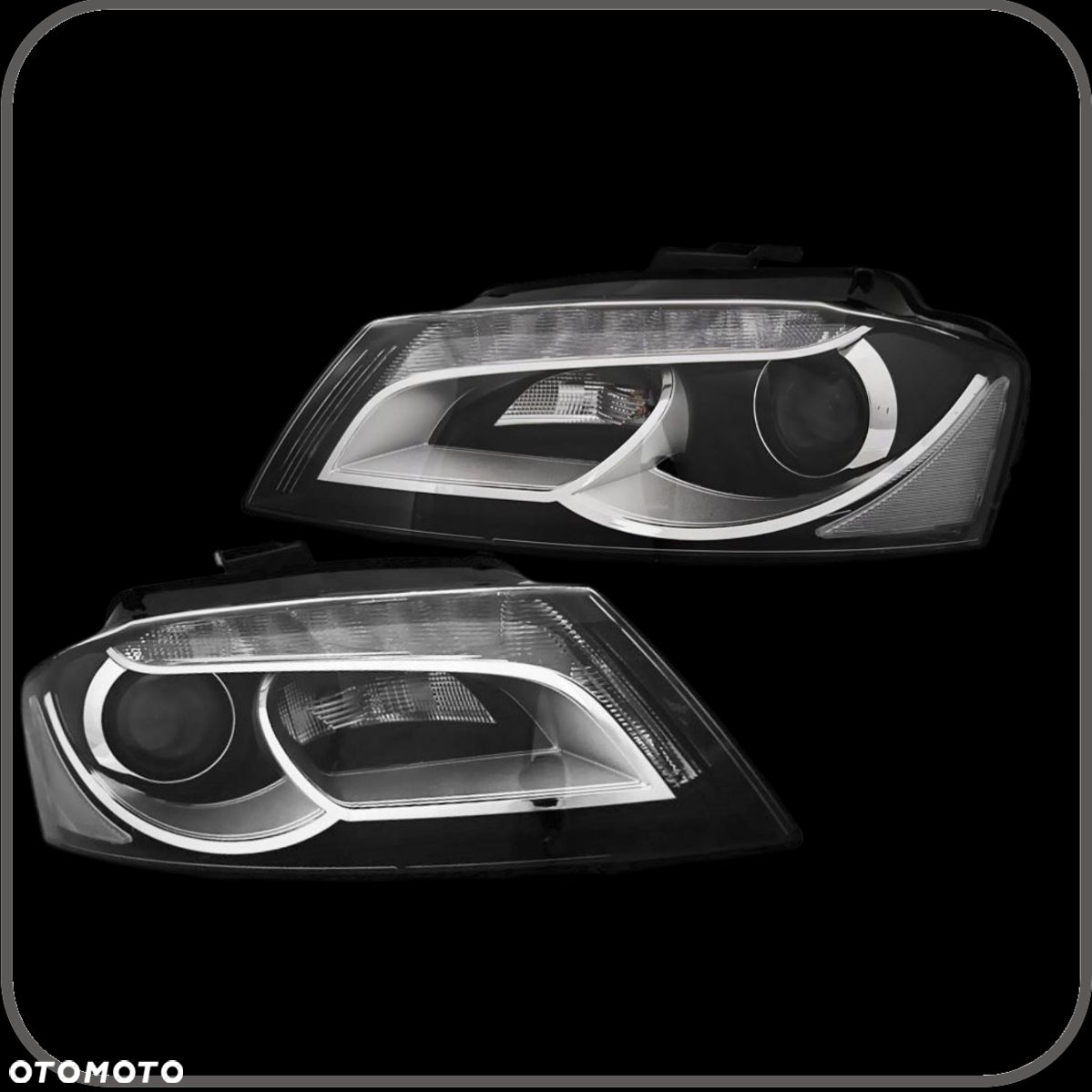 LAMPY Reflektory DO AUDI A3 8P OD 2008 DO 2012 Roku DO JAZDY  DZIENNEJ DEPO - 2
