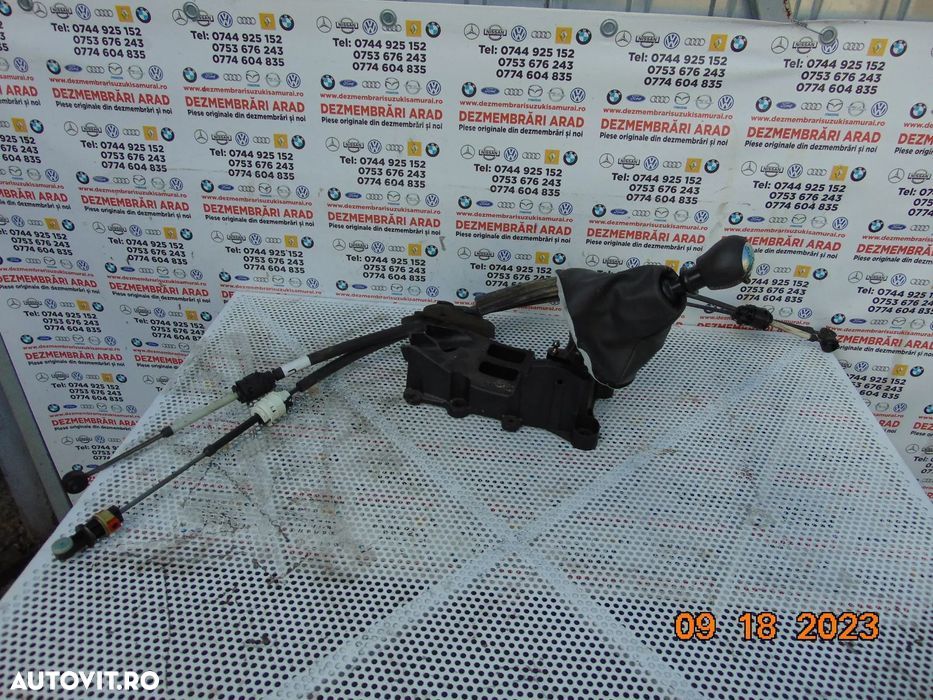 timonerie renault Scenic 3 1.6dci 6+1 viteze timonerie cabluri cutie v - 1