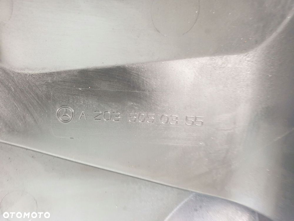 mercedes slk r171 3.0 v6 benzyna wentylator chŁodnicy a2035000593 oryg - 7