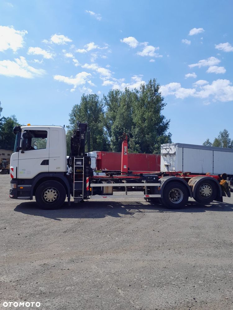Scania G 440 6x2 HAK HAKOWIEC + HDS dzwig żuraw HIAB / RADIO + 5/6 funkcja - 2