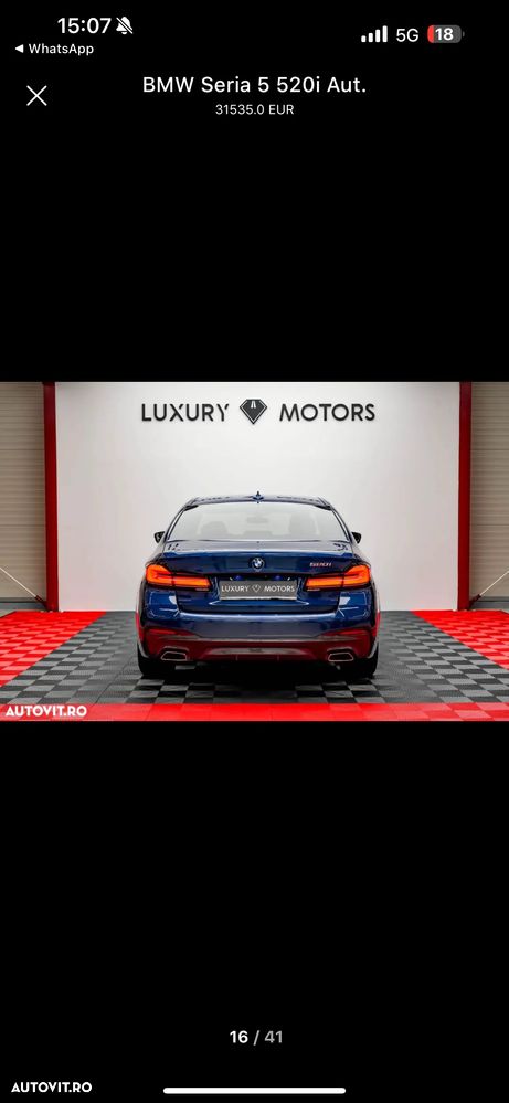 BMW Seria 5 520e AT PHEV - 17