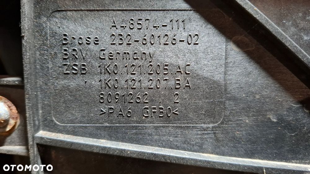 PAS PRZEDNI WZMOCNIENIE CZOŁOWE AUDI A3 8P LIFT 1.6 TDI 2008/2012 ROK - 5