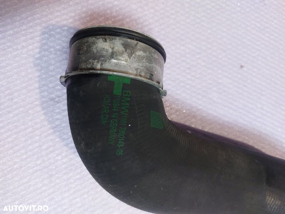 Furtun turbo intercooler motor N57 3.0 D BMW E90 E91 E92 Cod 7800143 - 3