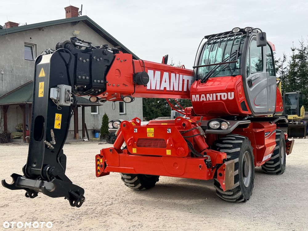 Manitou Ładowarka teleskopowa MANITOU ROTO Mrt 2540 + Privilage 360° obrotowa 2150 2550 bez Dpf i Adblue  PILOT sterowania Kosz Widły manitka silnik Mercedes  Wciagarka  1 właściciel KLIMA serwisowana Merlo - 26