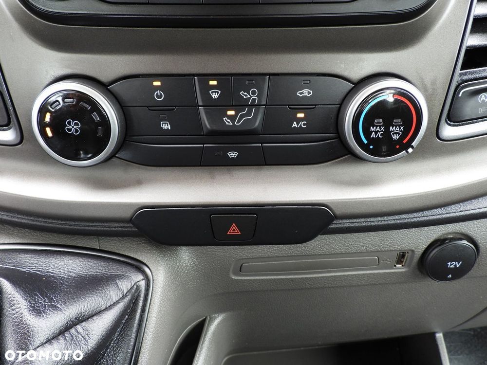 Ford TRANSIT SKRZYNIA 8 PALET TEMPOMAT BLIŹNIACZE KOŁA KLIMATYZACJA  170KM - 34