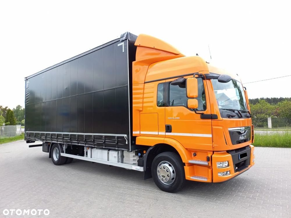 MAN TGM 15.290 Firana 19 Palet Plandeka Suwany Dach - 9