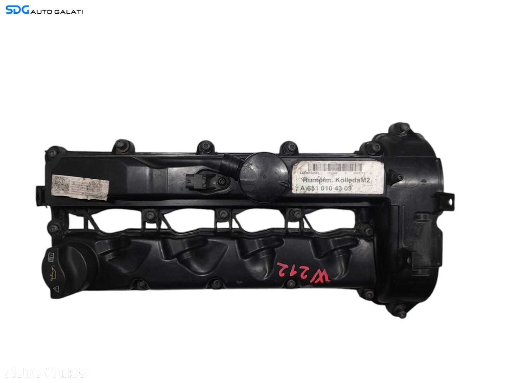 Capac Culbutori Chiuloasa Chiulasa Motor Mercedes Clasa ML Class ML W166 2011 - 2015 Cod A6510104309 A6510100330 [N0855] - 1