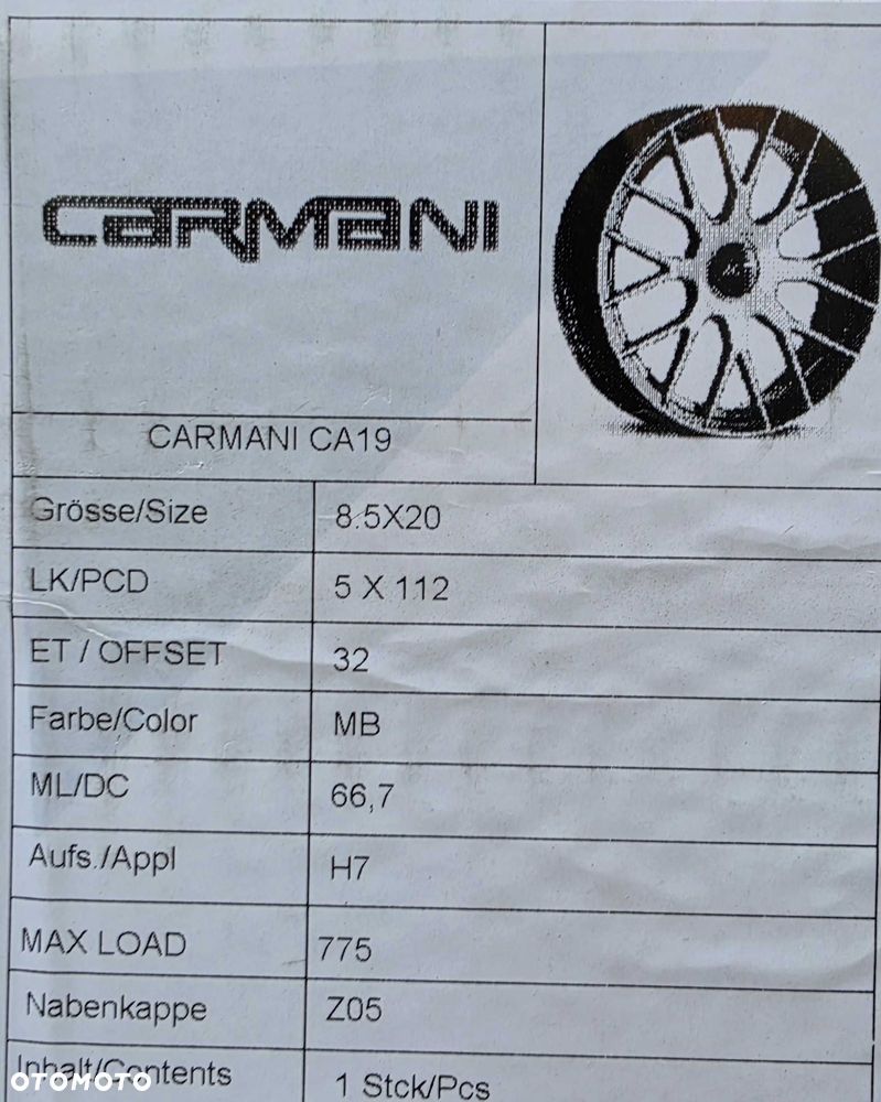 Nowe alufelgi CUPRA 20x5x112 - Ateca, Born, Leon, Terramar, Raval - 8