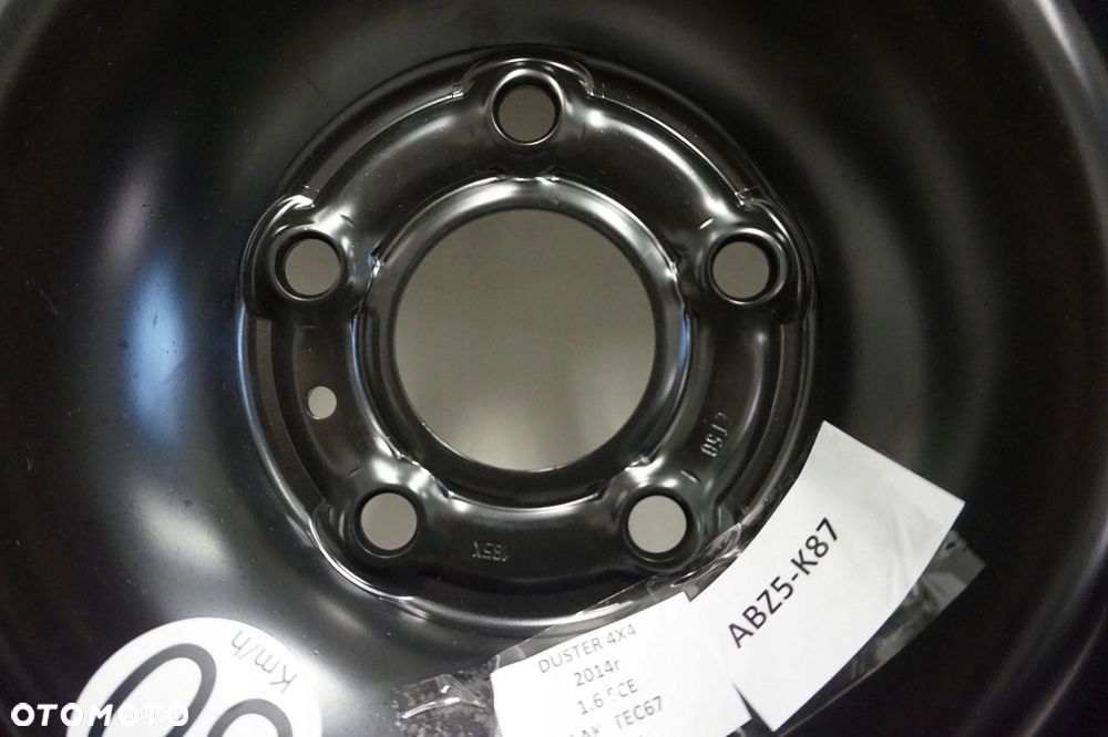 ZAPAS WKŁAD DACIA DUSTER LIFT 1.6 SCe 215/65R16 - 6