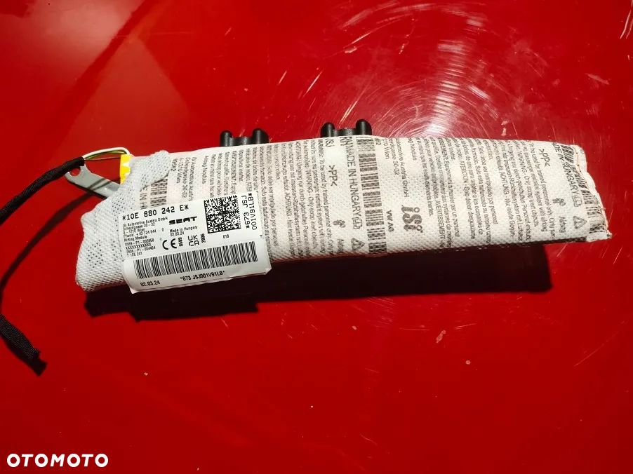 Airbag Kurtyna Powietrzna Sotela prawy Cupra Born  Oryginalna - 1