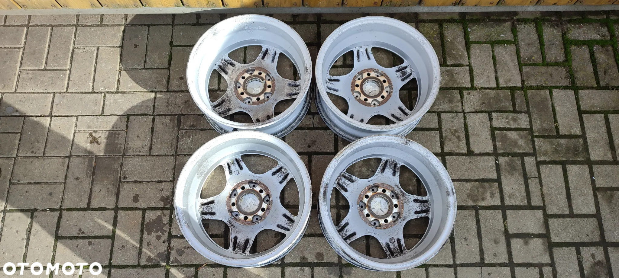FELGI ALUMINIOWE 5x112 6,5Jx16 CALI ET47 1634010102 MERCEDES ML W 163 I INNE KOMPLET - 8