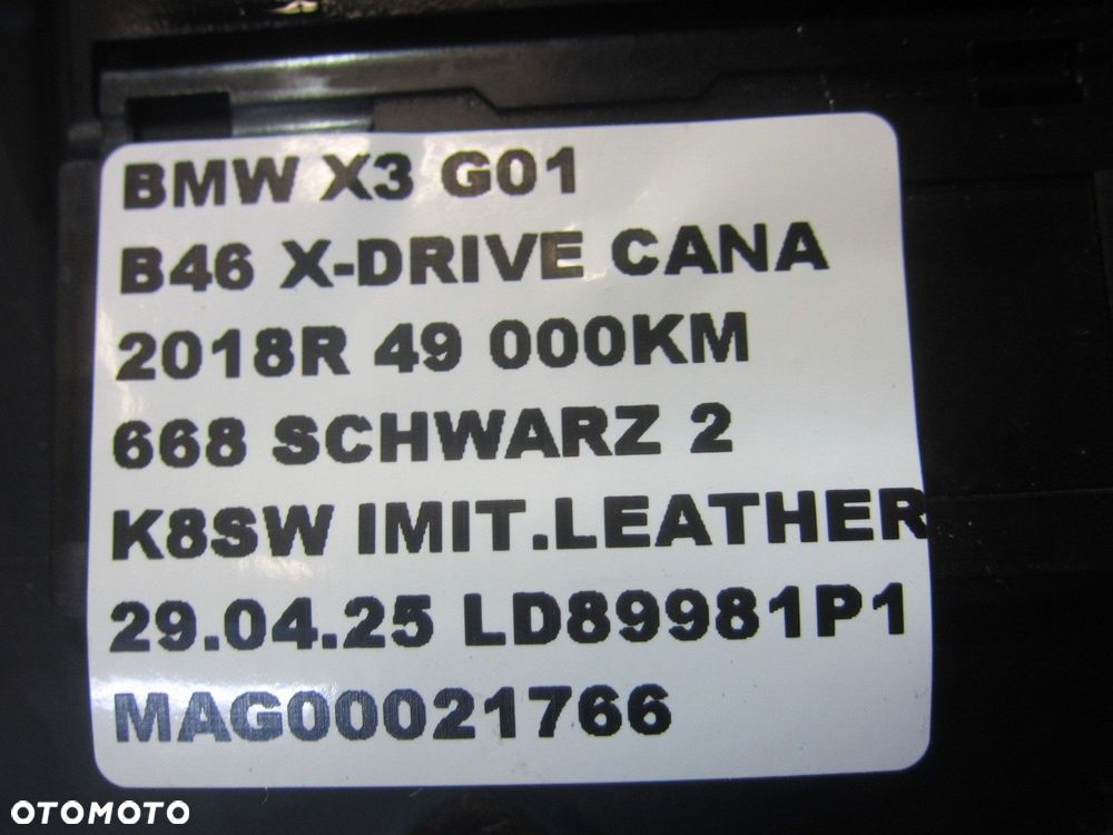 BMW X3 G01 G02 3.0 2.0 B46 CHŁODNICE KOMPLET CHŁODNIC WENTYLATOR 9797807 - 13