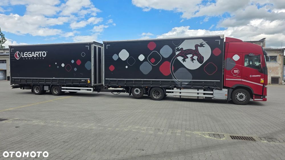 Volvo Volvo FH 460 / ZESTAW TANDEM 120M3 / 7,7m+7,7m /PRZEJAZDOWY / SALON PL / ZŁOTY KONTRAKT SERWISOWY - 27