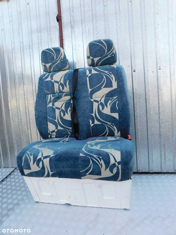 Mercedes Sprinter VW Crafter FOTEL podwójny dwójka pasażera Europa - 2