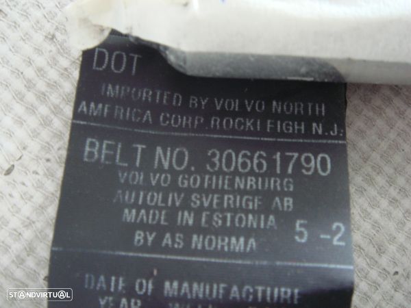 Cinto Segurança Tr Esq Volvo S40 Ii (544) - 3