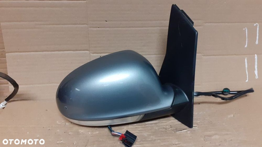 #LUSTERKO PRAWE 6 PIN VW GOLF V PLUS LA7T SZARY - 1