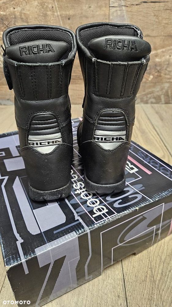 Skórzane Buty Motocyklowe RICHA Driver Boot Rozmiar 37 - 6