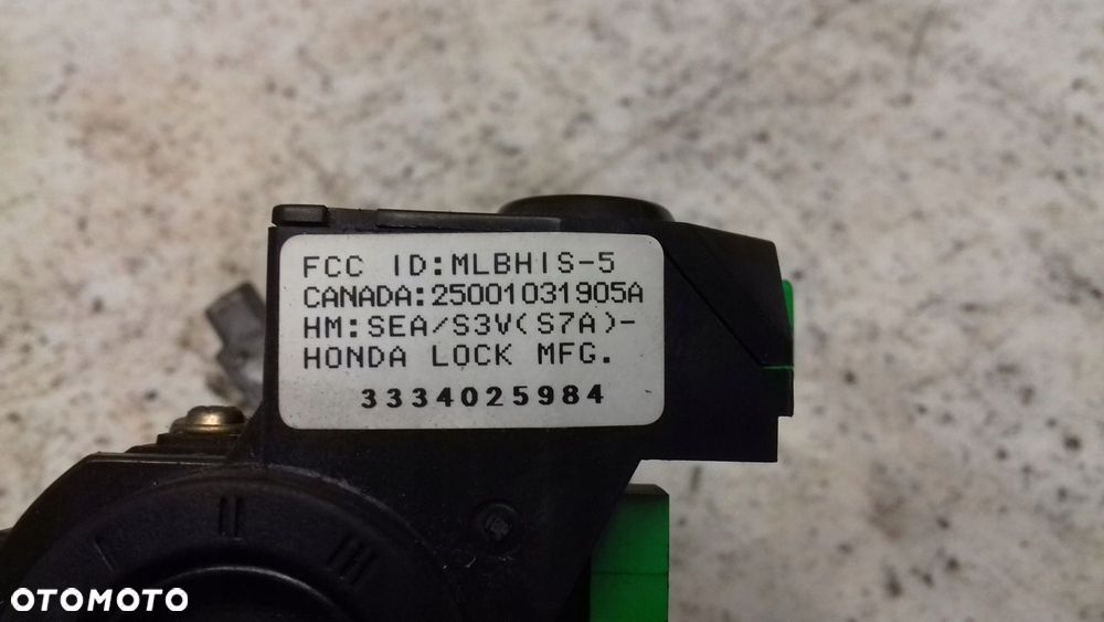 KOMPUTER 0261207983 ZESTAW IMMO HONDA JAZZ II 1.3 B 02-08 - 9