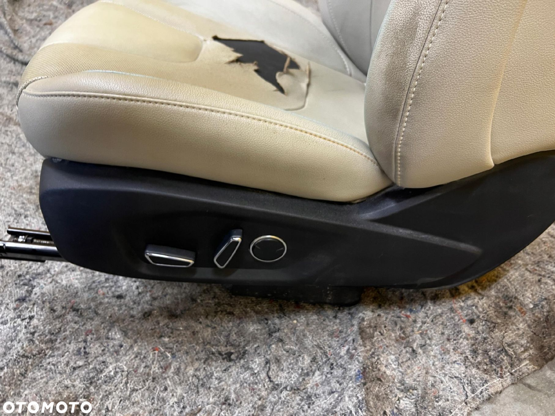 FOTEL LEWY PRZÓD SKÓRA WENTYLACJA ELEKTRYKA AIRBAG FORD FUSION USA 2017R - 5