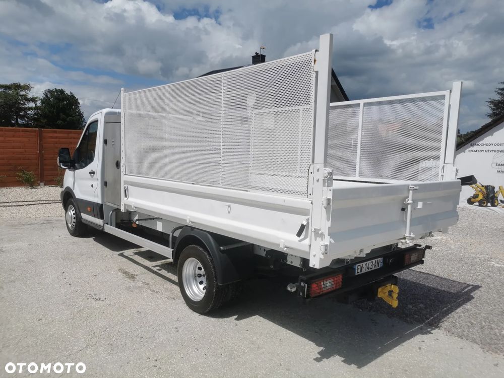 Ford Transit 2.0-170KM Wywrotka blizniak Klima Niski przebieg kiper do 3,5t tranzit - 15