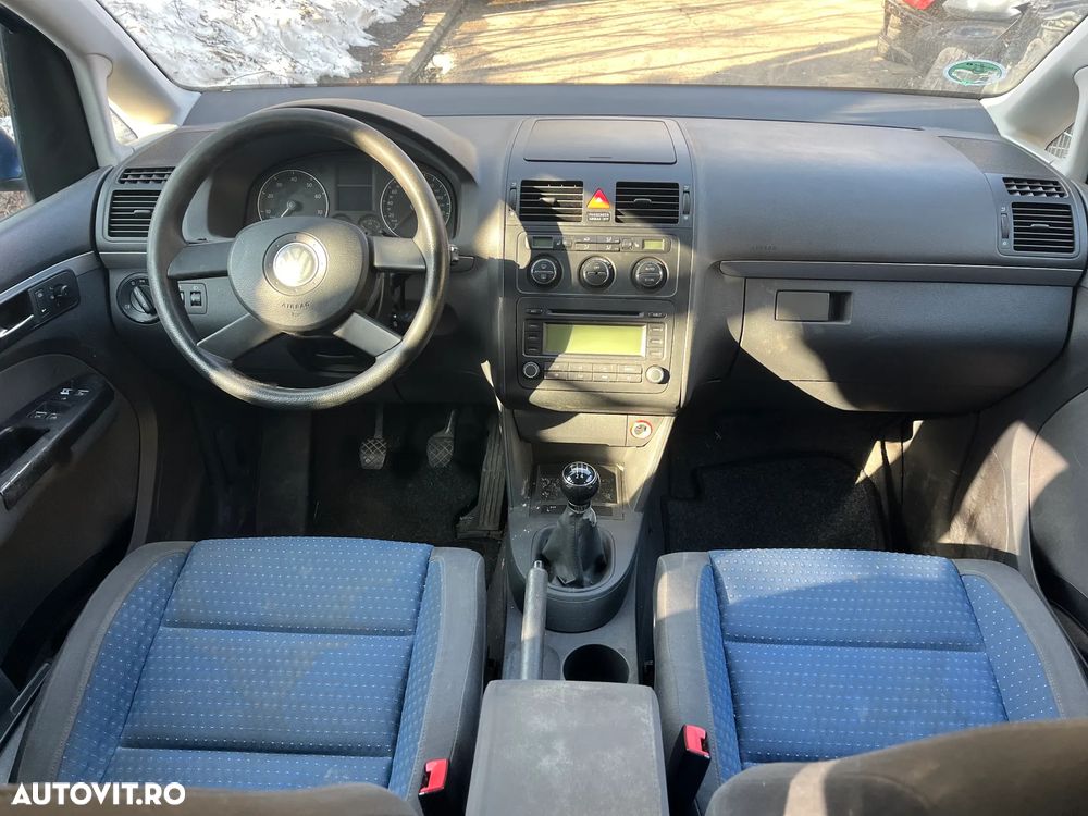 Dezmembrez VW Volkswagen Touran 2005 albastru 1,6 benzina 75KW BGU LL5M - 7
