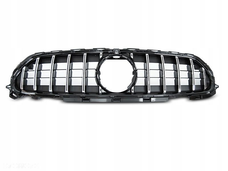 atrapa grill kratka chrom gtr amg-look tuning mercedes e klasa w 213 lift - 2