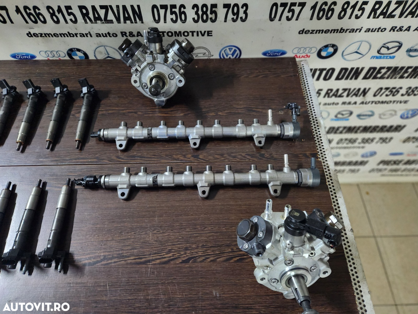Kit Injectie Injectoare Pompa Rampa Noi Sub 1.000 Km Bmw 3.0 D 4.0 D Euro 6 B57 Cod  Cod  Cod  G20 - 6