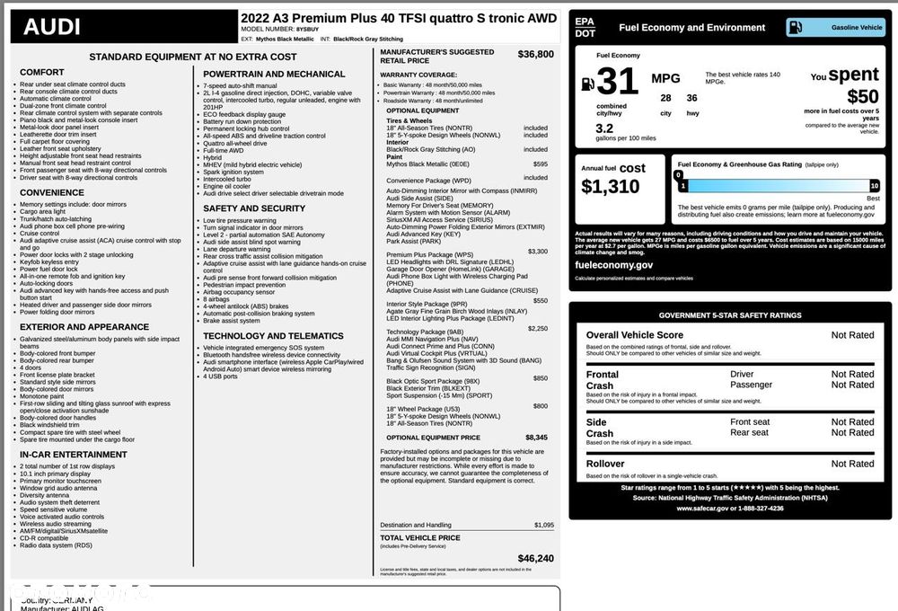 Audi A3 Limousine 40 TFSI quattro S tronic advanced - 11
