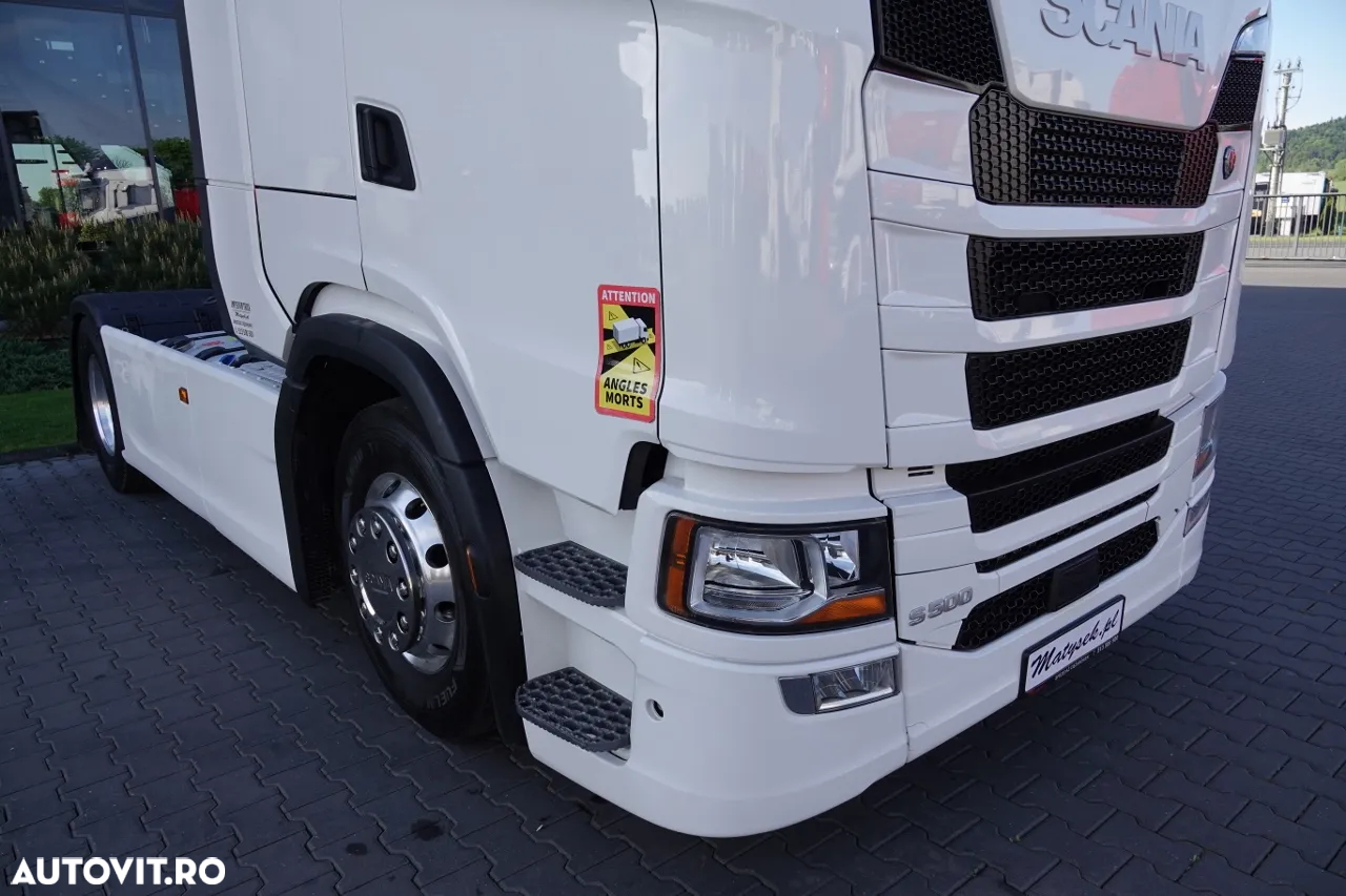 Scania S 500 / RETARDER / I-PARK COOL / JANTE ALIE / ANVELOPE 100% / DUPA CONTRACTUL DE SERVICE / IMPORTAT - 9