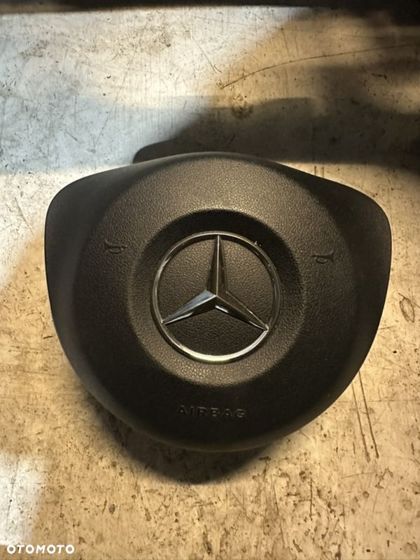 MERCEDES CLA W117 DESKA ROZDZIELCZA konsola kokpit pulpit poduszki airbag pasy KOMPLET ORYGINALNY - 7