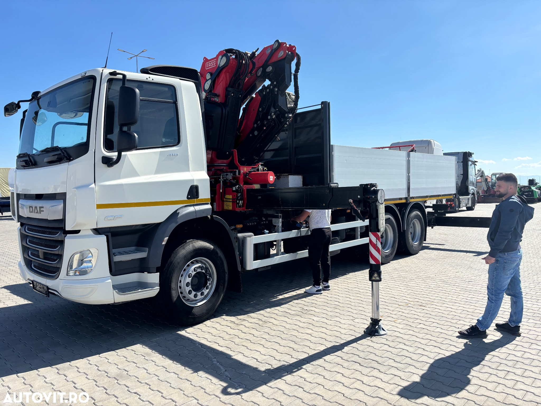 DAF CF 410, Macara Fassi F415 13,5 tone, 17000km originali, 270 ore de lucru - 27