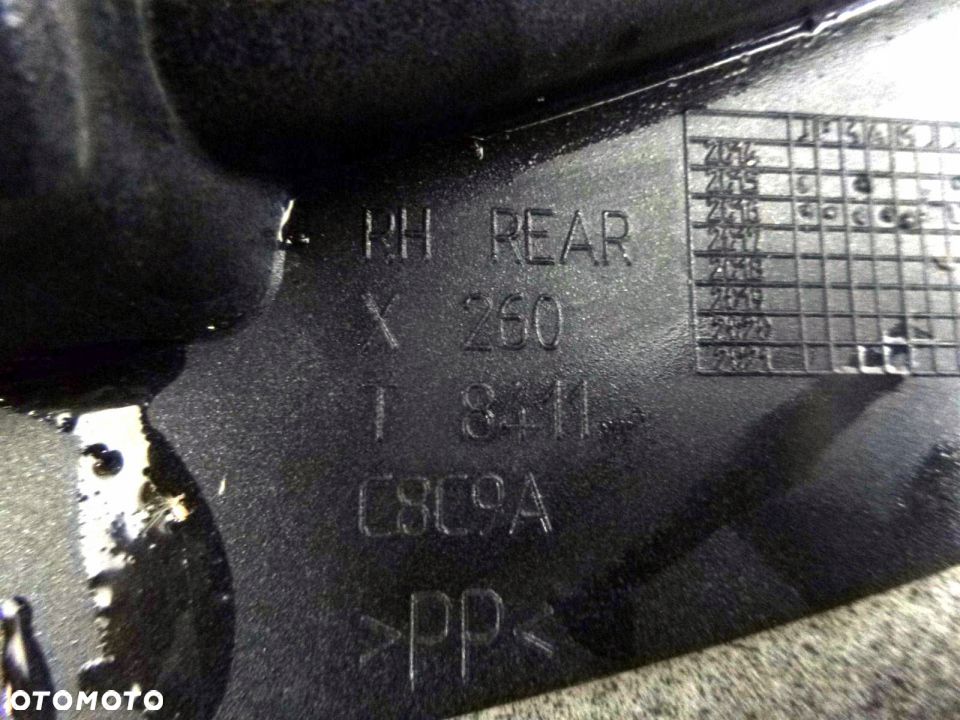 YAGUAR XF 15R- X260 PRÓG LISTWA PROGOWA PRAWA NOWA - 2