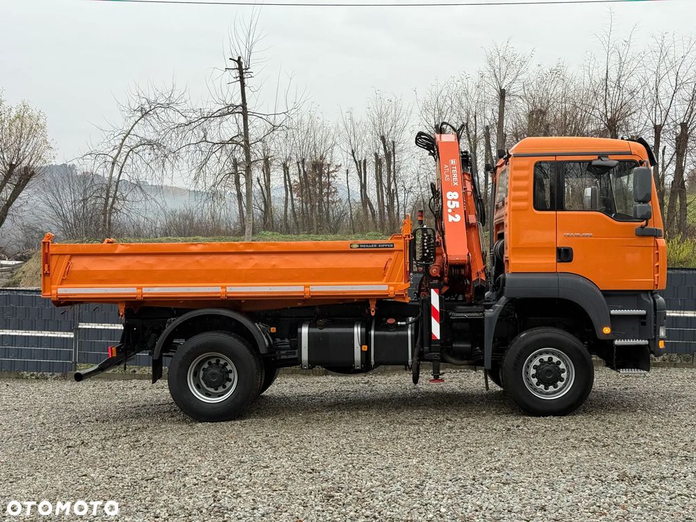 MAN * MAN 18 480 * KIPER WYWROTKA * 4x4 * HDS ATLAS 85* STAN BARDZO DOBRY * Sprowadzony - 32