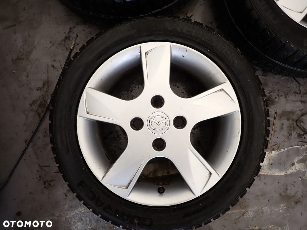 MAZDA 2 KOŁA ALUFELGI 15' 4M71-AA Z OPONAMI - 1