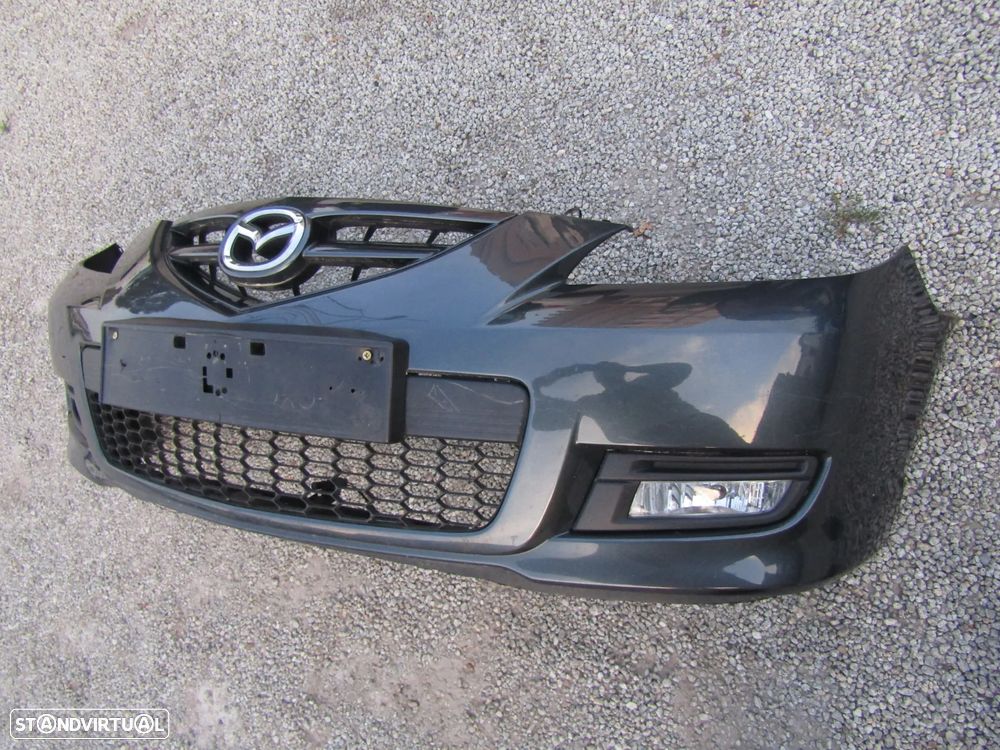 Para-choques Mazda 3 sedan ano 2007 a 2009 original - 2