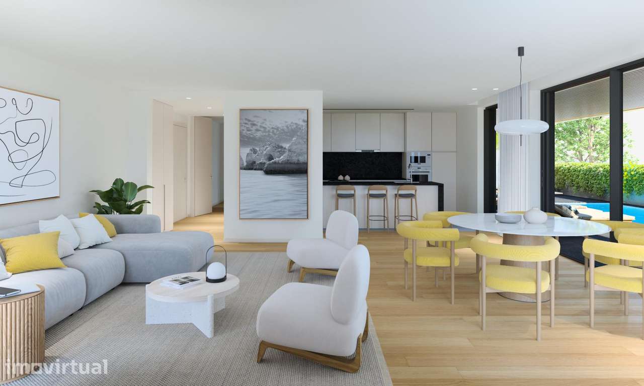 Apartamento T4 com jacuzzi, terraço e vistas panorâmicas em Gaia - Grande imagem: 2/38