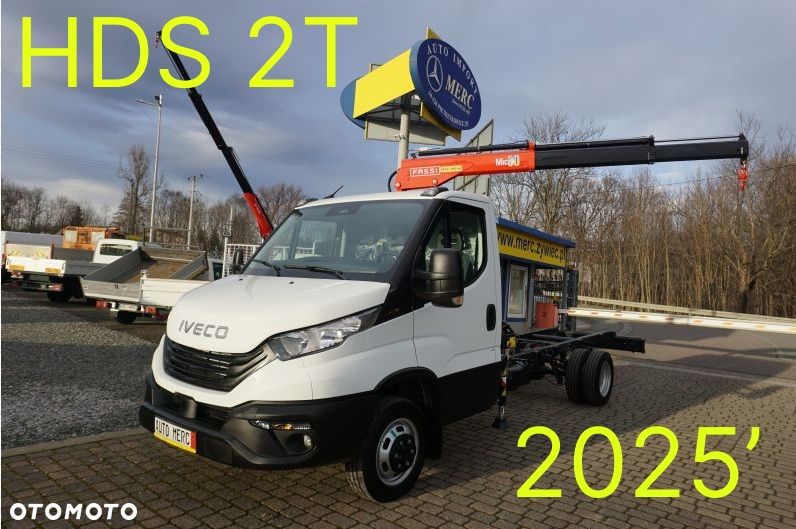 Iveco 35C16 HDS żuraw podwozie skrzynia wywrotka