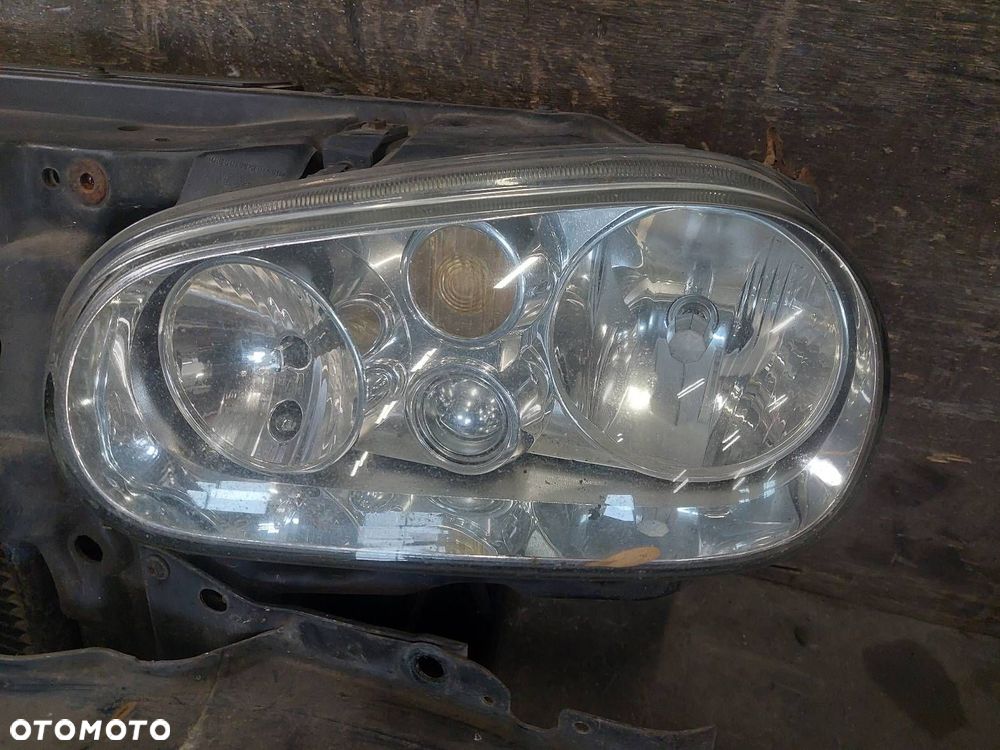 KOMPLETNY PRZÓD MASKA ZDERZAK LAMPA PAS PRZEDNI VW GOLF IV LB5N - 9