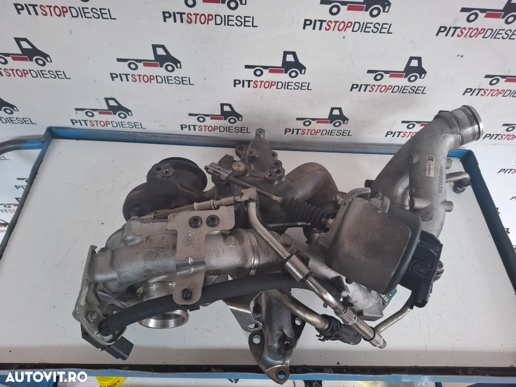 Turbina Biturbo Ford EDGE 2.0 TDCI 53049700201 / G2GQ6K682AD 2017 2018 2019 2020 - 2