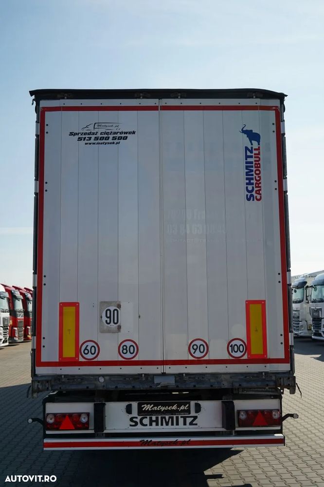 Schmitz Cargobull CORTINĂ / STANDARD / 2 AXE RIDICATIVE / - 12