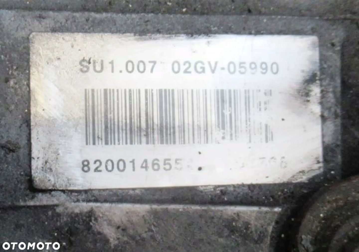 ESPACE IV 3.0 AUTOMATYCZNA SKRZYNIA BIEGÓW SU1007 8200146554 - 4