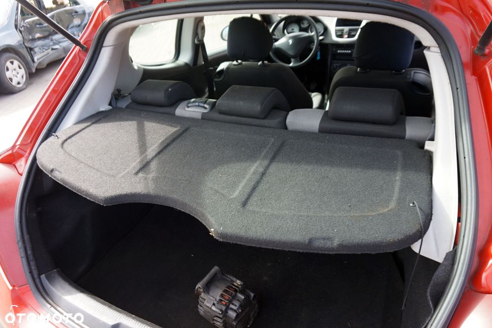TYLNA PÓŁKA BAGAŻNIKA 207  3D HB  PEUGEOT 2006-2009 - 2