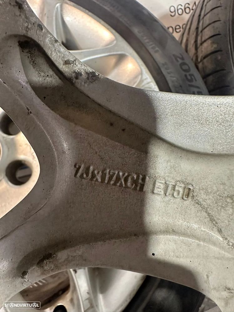 .Conjunto Jantes 17 Originais Ford 8M5J-1007-AA 5x108 7J ET50 - 8