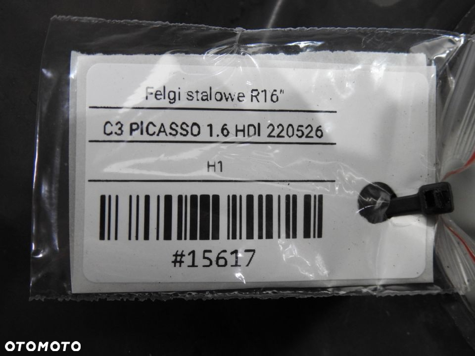 KOŁA FELGI OPONY 195/55/R16 CITROEN C3 PICASSO - 11