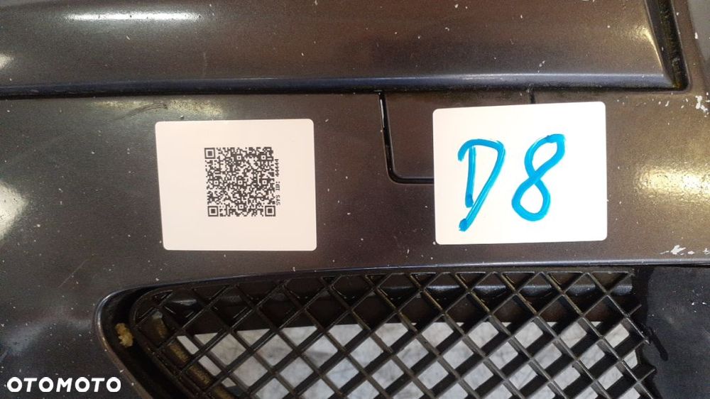 $ ZDERZAK PRZÓD PRZEDNI DO BMW E87 SERII 1 + GRILL NERKI KOD KOLOR SPARKLING GRAPHITE - 4